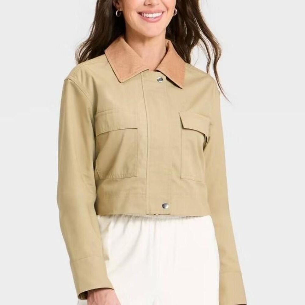 A-new-day Women's Tan and Cream Jacket